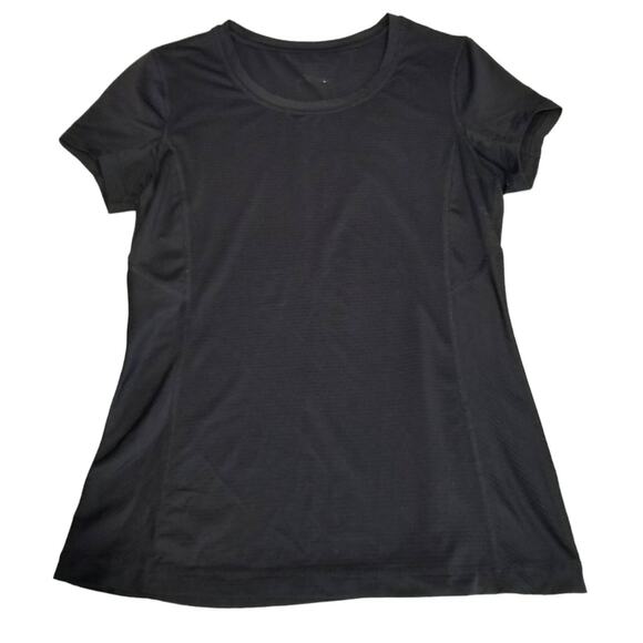 Tek Gear Shirt Black Size Small Dry Tek Short Sleeve - Picture 1 of 6